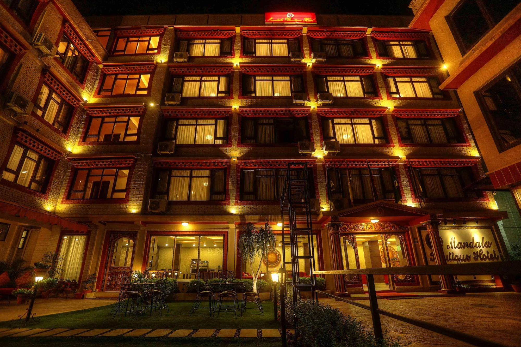 Mandala Boutique Hotel Kathmandu Exterior foto